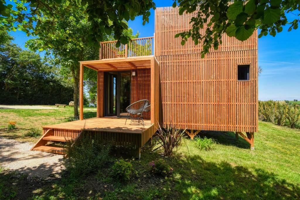 Aurade Chalet De Charme Avec Piscineヴィラ エクステリア 写真